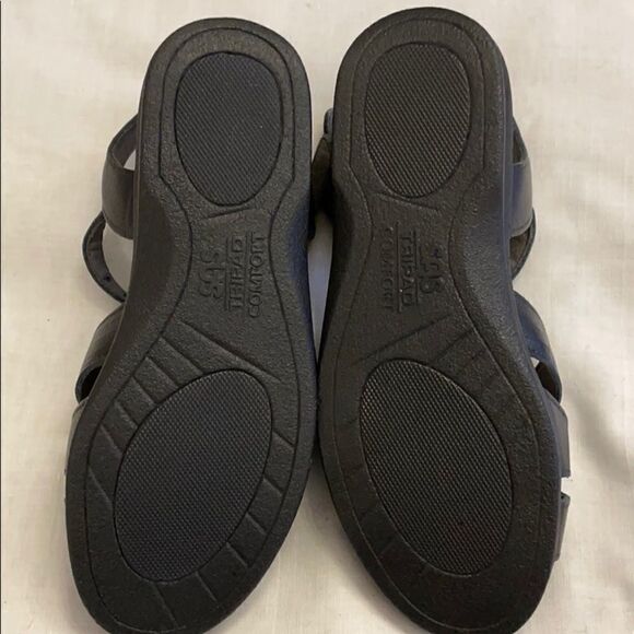 SAS BLACK TRIPAD COMFORT SANDALS.  NEW - Picture 4 of 9